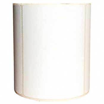 GRAINGER APPROVED Barcode Printer Label 4 W 2 H White, 60DY43