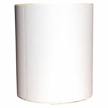 GRAINGER APPROVED Barcode Printer Label 4 W 3 H White, 60DY27