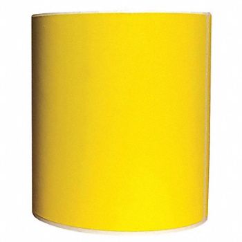 GRAINGER APPROVED Barcode Printer Label 4 W 6 H Yellow, 60DY33