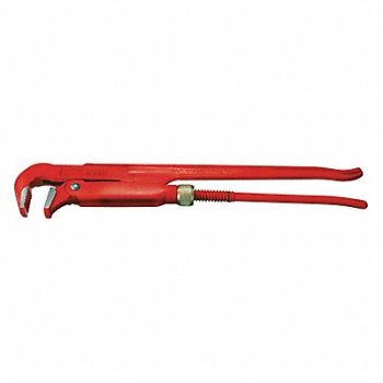 ROTHENBERGER Pipe Wrench 5.29 lb Weight, 60EF99