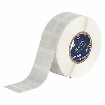 BRADY Rotating Wire Label Translucent/White, 60EW42