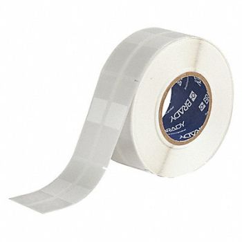 BRADY Rotating Wire Label Translucent/White, 60EW53