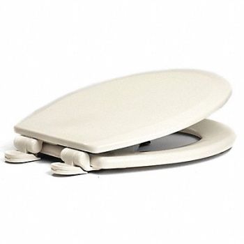 CENTOCO Toilet Seat Round White Plastic, 60EX39