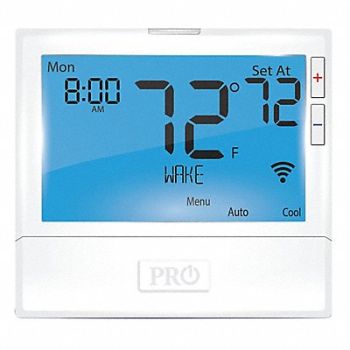 PRO1 IAQ Wireless Low Volt Tstat H/C 90/44F Sq, 60FD48