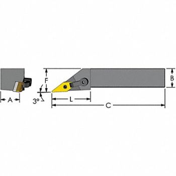 ULTRA-DEX USA Indexable Profiling End Mill 25.00mm PHC, 60FE63