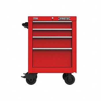 PROTO Rolling Tool Cabinet Red Heavy Duty, 60FF79