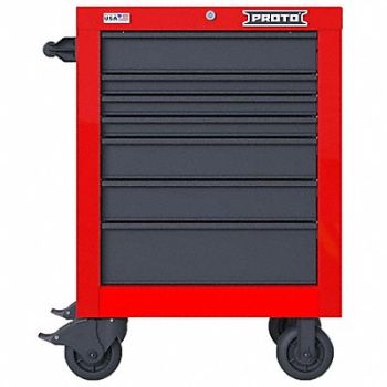PROTO Rolling Tool Cabinet Red Heavy Duty, 60FF80