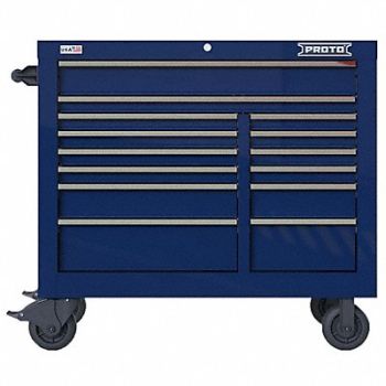 PROTO Rolling Tool Cabinet Blue Heavy Duty, 60FF98