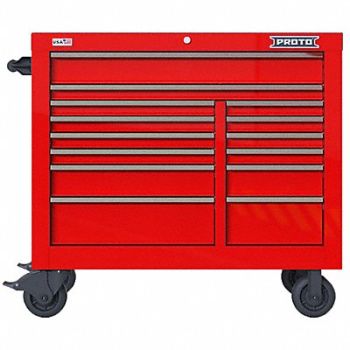 PROTO Rolling Tool Cabinet Red Heavy Duty, 60FF99