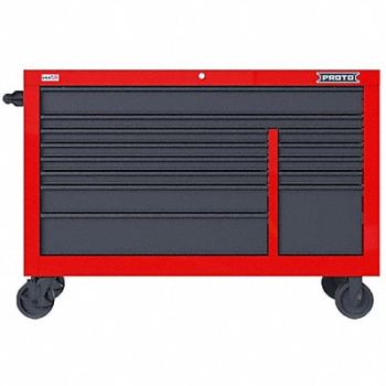 PROTO Rolling Tool Cabinet Red Heavy Duty, 60FG06
