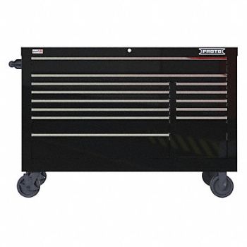 PROTO Rolling Tool Cabinet Black Heavy Duty, 60FG08