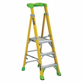 LOUISVILLE Platform Stepladder 6 ft 2 H, 60FV33