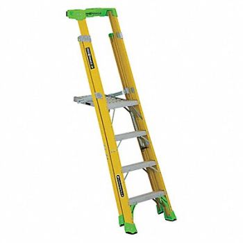 LOUISVILLE Platform Stepladder 7 ft 3 H, 60FV34