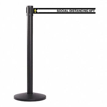 ACCUFORM Retractable Belt Tape Barrier, 60GG52