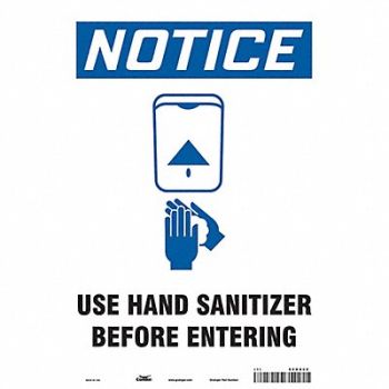 CONDOR Safety Sign, 60GK62