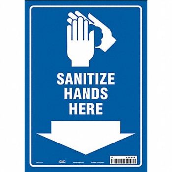CONDOR Safety Sign, 60GK65