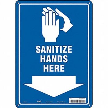 CONDOR Safety Sign, 60GK66