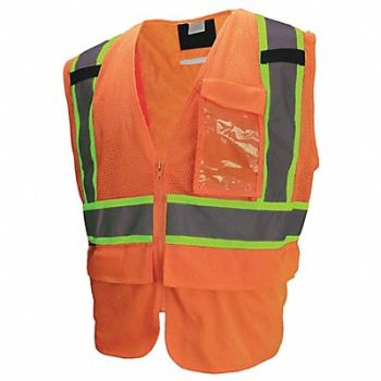 RADIANS Safety Tether Vest Type R Orange XL, 60GV16