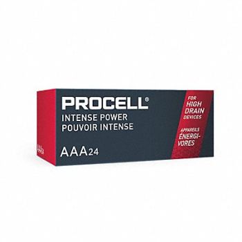DURACELL PROCELL Battery AAA Battery Size PK24, 60GV42