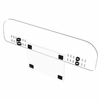 USA SEALING Plastic Car Dividers, 60GX19