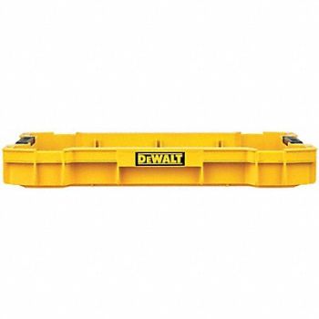 DEWALT Yellow Tool Tray Plastic, 60HJ74