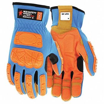 MCR SAFETY Impact Resistant Glove 2XL PR, 60HN57