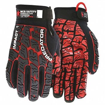MCR SAFETY Impact Resistant Glove 2XL PR, 60HP02