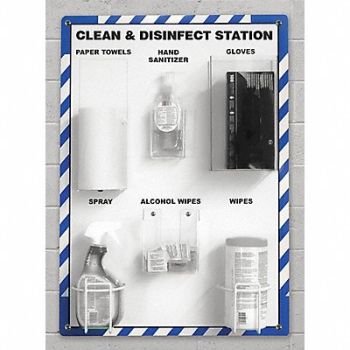 ACCUFORM Clean and Disinfect PPE Station, 60HR81