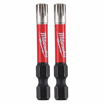 MILWAUKEE Headlok Driver Bits, 60HU41