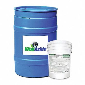 VITAL OXIDE Mold Mildew Remover 15 gal 9 pH, 60HV75