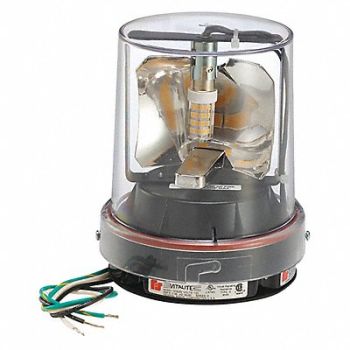 VITALITE Warning Light Clear LED 5-1/8 D, 60HW91