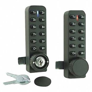 SECURITY DOOR CONTROLS Cabinet Lock, 60HZ24