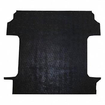 BOOMERANG RUBBER Truck Bed Mat Black Unfinished Rubber, 60JD08