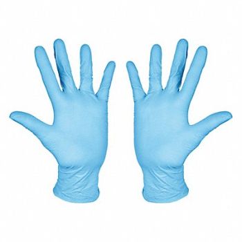 CONDOR Disposable Gloves Nitrile XXL PK100, 60JJ47