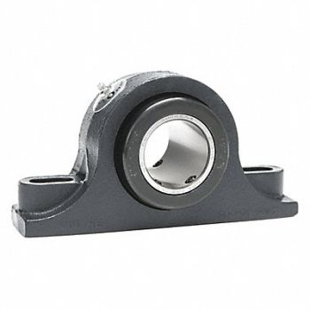 MOLINE BEARING Pillow Block Brg 3 1/2 in Bore Cast Iron, 60JT45