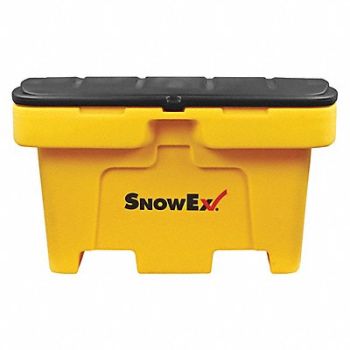 SNOWEX Salt Box Yellow Solid HDPE, 60KD70