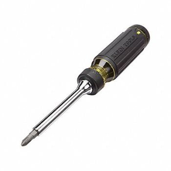 KLEIN TOOLS Ratcheting Screwdriver, 60KN77