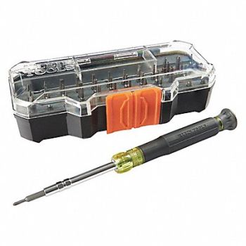 KLEIN TOOLS Multi-Bit Screwdriver NumBits 38, 60KN81