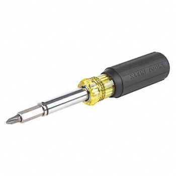 KLEIN TOOLS Multi-Bit Screwdriver NumBits 8, 60KN83