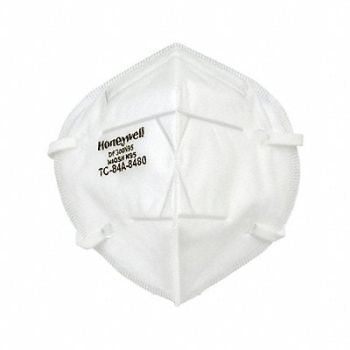 HONEYWELL Disposable Flatfold Respirator PK50, 60NY35
