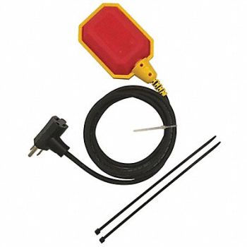 SUMP ALARM PiggyBack Float Swtch Mercury Free 1/2HP, 60KR65