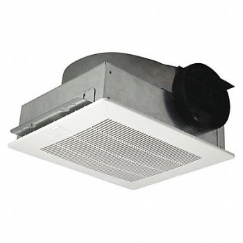 DAYTON BthExh Fn 6In Duct Dia Galv Steel 115 V, 60KU30