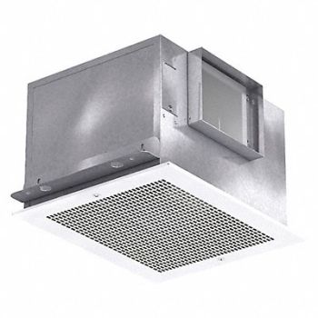 DAYTON BthExh Fn 8In Duct Diam Glv Steel 115 V, 60KU42