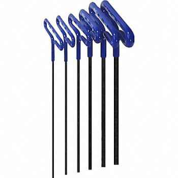 EKLIND Hex Key Set MM 6 Pieces 9 with Pouch, 60KU86