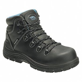 AVENGER SAFETY FOOTWEAR Work Boot Composite Toe Wmen Blk 11 W PR, 60KW61