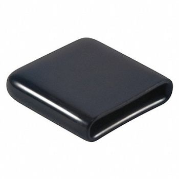 CAPLUGS Vinyl Rect Cap - Flat End PK900, 60LP08