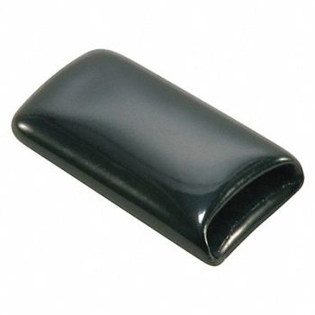 CAPLUGS Vinyl Rect Cap - Flat End PK1000, 60LN67