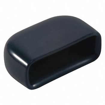CAPLUGS Vinyl Rect Cap - Flat End PK3000, 60LN95