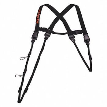 SQUIDS BY ERGODYNE Harness Black Large For Barcode Scanner, 60MK74