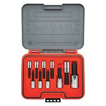 PROTO Hex Bit Set 3/8 1/2 Drive 10 pcs., 60MK81
